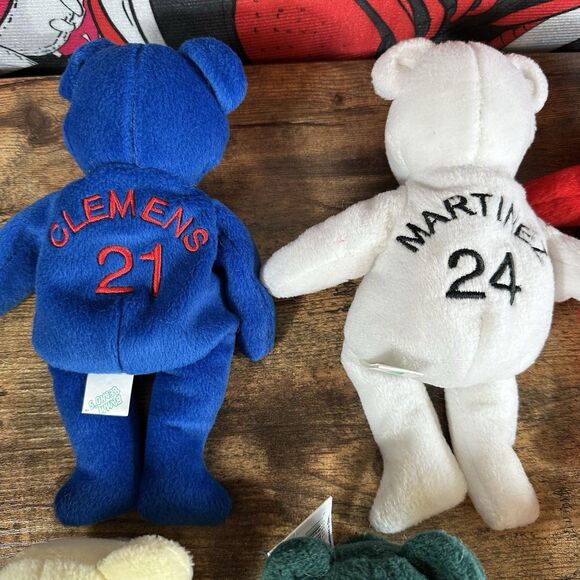 LOT OF 6 Bamm Beanos Rodriguez 7 Ripken 8 Clemens Sosa 21 Martinez 24 McGwire 25 - Picture 5 of 6